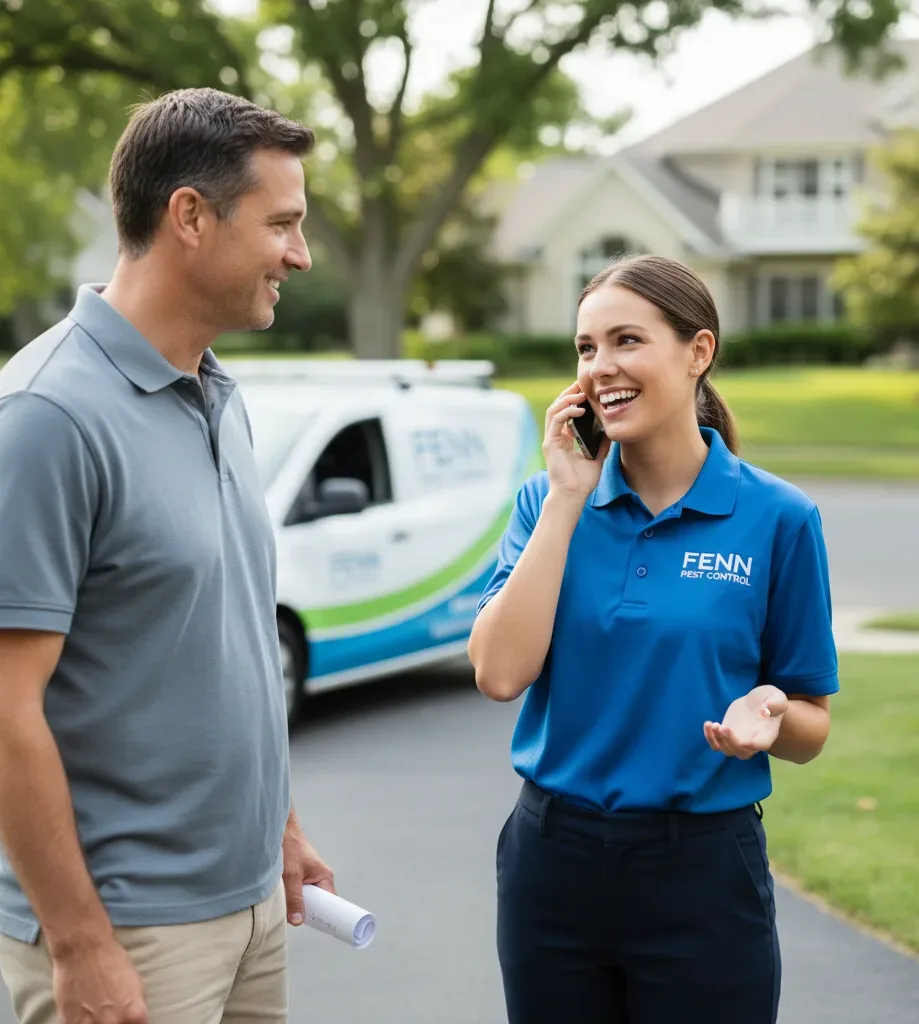 Fenn Pest Control customer support in Parker City